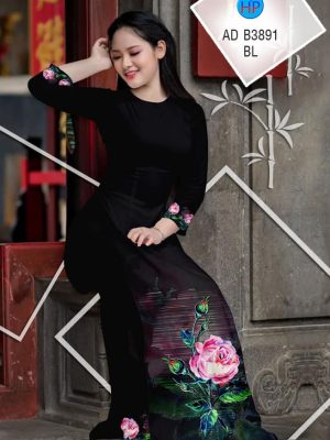 Vải áo dài Hoa hồng thiết kế 2019 AD B3891 21 1559569380 213 Vải áo dài Hoa hồng AD