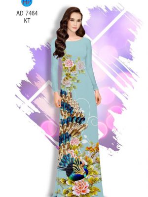 Vải áo dài chim Công mới ra AD 7464 31 1560951538 689 Vai ao dai Cong AD