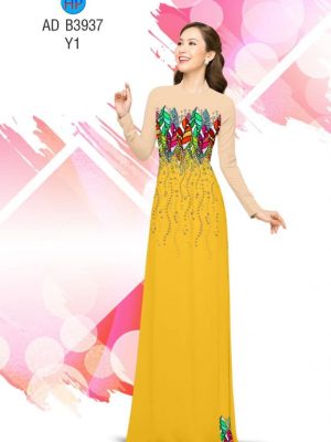 Vải áo dài hình Lá thiết kế 2019 AD B3937 24 1561618375 720 Vai ao dai hinh La thiet ke 2019 AD B3937