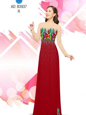 Vải áo dài hình Lá thiết kế 2019 AD B3937 30 1561618376 317 Vai ao dai hinh La thiet ke 2019 AD B3937