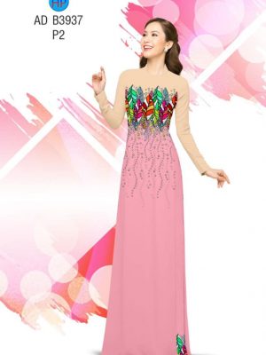 Vải áo dài hình Lá thiết kế 2019 AD B3937 29 1561618376 616 Vai ao dai hinh La thiet ke 2019 AD B3937