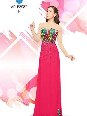 Vải áo dài hình Lá thiết kế 2019 AD B3937 28 1561618376 653 Vai ao dai hinh La thiet ke 2019 AD B3937