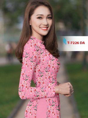 1561620700 13 Vai ao dai hoa deu thiet ke 2019 AD T 7226