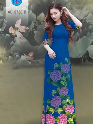 1561621684 117 Vai ao dai Hoa Cam Tu Cau thiet ke 2019
