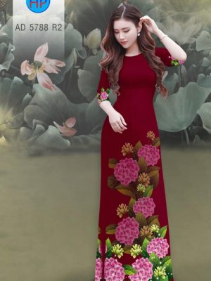 1561621684 251 Vai ao dai Hoa Cam Tu Cau thiet ke 2019