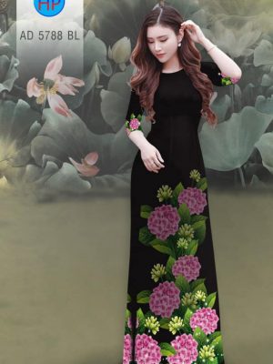 1561621684 650 Vai ao dai Hoa Cam Tu Cau thiet ke 2019