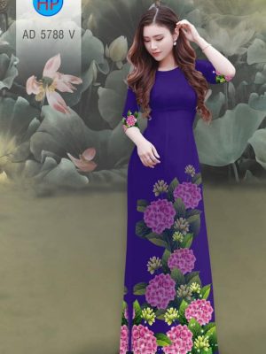 1561621684 996 Vai ao dai Hoa Cam Tu Cau thiet ke 2019