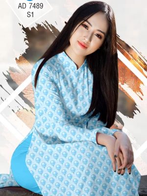 Vải áo dài Ngọc trai thiết kế 2019 AD 7489 35 1561622006 256 Vai ao dai Ngoc trai thiet ke 2019 AD 7489