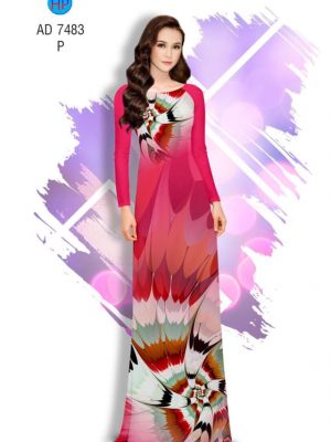 Vải áo dài Hoa ảo 3D thiết kế 2019 AD 7483 21 1561627555 317 Vai ao dai Hoa ao 3D thiet ke 2019 AD
