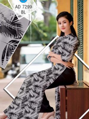 Vải áo dài Lá thiết kế 2019 AD 7299 23 1561627672 150 Vai ao dai La thiet ke 2019 AD 7299