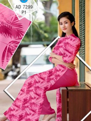 Vải áo dài Lá thiết kế 2019 AD 7299 27 1561627673 494 Vai ao dai La thiet ke 2019 AD 7299