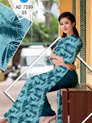 Vải áo dài Lá thiết kế 2019 AD 7299 36 1561627673 94 Vai ao dai La thiet ke 2019 AD 7299