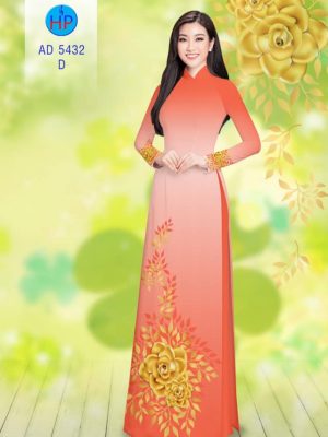 Vải áo dài Hoa hồng kiểu mới AD 5432 28 1561628814 111 Vai ao dai Hoa hong kieu moi AD 5432