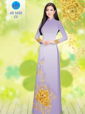 Vải áo dài Hoa hồng kiểu mới AD 5432 20 1561628814 22 Vai ao dai Hoa hong kieu moi AD 5432