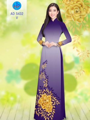 Vải áo dài Hoa hồng kiểu mới AD 5432 25 1561628814 246 Vai ao dai Hoa hong kieu moi AD 5432