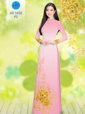 Vải áo dài Hoa hồng kiểu mới AD 5432 21 1561628814 360 Vai ao dai Hoa hong kieu moi AD 5432