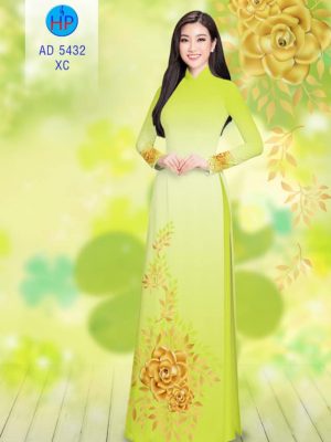 Vải áo dài Hoa hồng kiểu mới AD 5432 34 1561628814 468 Vai ao dai Hoa hong kieu moi AD 5432
