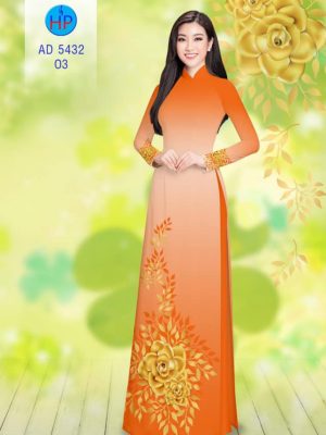 Vải áo dài Hoa hồng kiểu mới AD 5432 35 1561628814 533 Vai ao dai Hoa hong kieu moi AD 5432