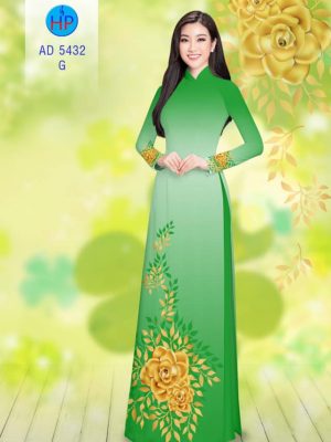 Vải áo dài Hoa hồng kiểu mới AD 5432 31 1561628814 605 Vai ao dai Hoa hong kieu moi AD 5432
