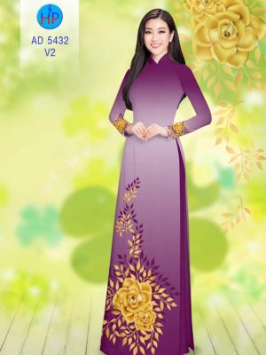 Vải áo dài Hoa hồng kiểu mới AD 5432 33 1561628814 615 Vai ao dai Hoa hong kieu moi AD 5432