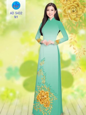 Vải áo dài Hoa hồng kiểu mới AD 5432 27 1561628814 662 Vai ao dai Hoa hong kieu moi AD 5432