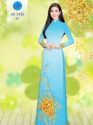 Vải áo dài Hoa hồng kiểu mới AD 5432 32 1561628814 729 Vai ao dai Hoa hong kieu moi AD 5432