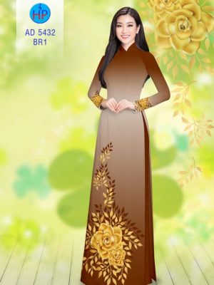 Vải áo dài Hoa hồng kiểu mới AD 5432 24 1561628814 958 Vai ao dai Hoa hong kieu moi AD 5432