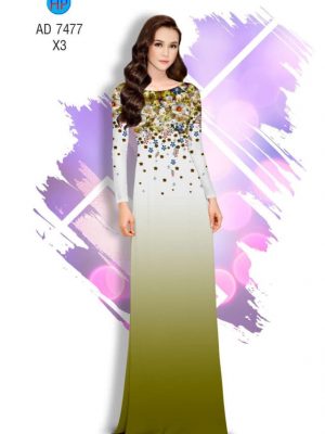 Vải áo dài Hoa in 3D mới ra AD 7477 35 1561636444 210 Vai ao dai Hoa in 3D moi ra AD 7477
