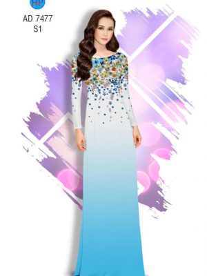 Vải áo dài Hoa in 3D mới ra AD 7477 30 1561636444 967 Vai ao dai Hoa in 3D moi ra AD 7477