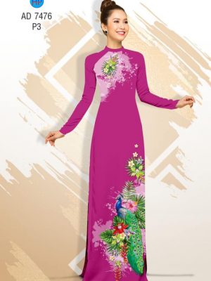 Vải áo dài Công kiểu mới AD 7476 21 1561636686 501 Vai ao dai Cong kieu moi AD 7476