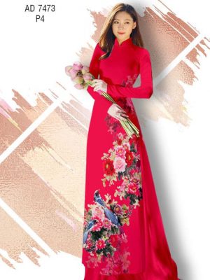 Vải áo dài Hoa Mẫu Đơn và Chim thiết kế 2019 AD 7473 29 1561637170 704 Vai ao dai Hoa Mau Don va Chim thiet ke