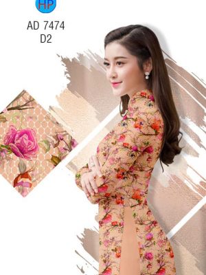 Vải áo dài Hoa đều tổ ong thiết kế 2019 AD 7474 21 1561637294 448 Vai ao dai Hoa deu to ong thiet ke 2019