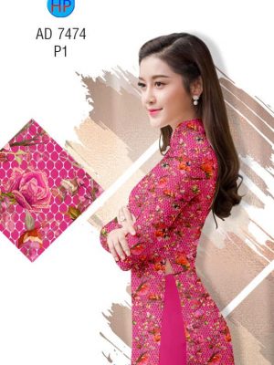 Vải áo dài Hoa đều tổ ong thiết kế 2019 AD 7474 23 1561637294 592 Vai ao dai Hoa deu to ong thiet ke 2019