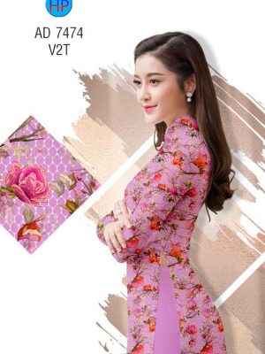 Vải áo dài Hoa đều tổ ong thiết kế 2019 AD 7474 36 1561637295 149 Vai ao dai Hoa deu to ong thiet ke 2019