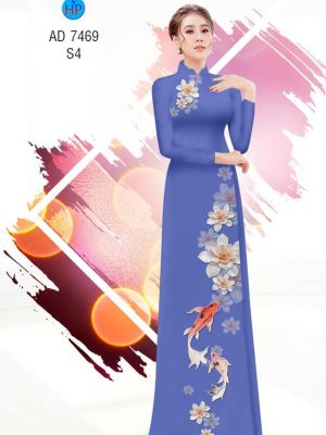 Vải áo dài Cá chép kiểu mới AD 7469 29 1561637416 127 Vai ao dai Ca chep kieu moi AD 7469