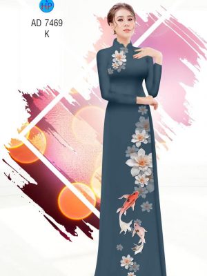 Vải áo dài Cá chép kiểu mới AD 7469 25 1561637416 341 Vai ao dai Ca chep kieu moi AD 7469