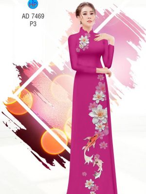 Vải áo dài Cá chép kiểu mới AD 7469 22 1561637416 672 Vai ao dai Ca chep kieu moi AD 7469