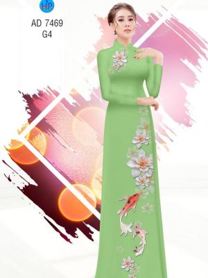 Vải áo dài Cá chép kiểu mới AD 7469 21 1561637416 965 Vai ao dai Ca chep kieu moi AD 7469