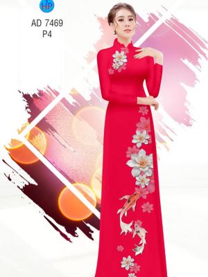 Vải áo dài Cá chép kiểu mới AD 7469 36 1561637417 188 Vai ao dai Ca chep kieu moi AD 7469