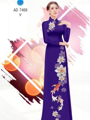 Vải áo dài Cá chép kiểu mới AD 7469 33 1561637417 569 Vai ao dai Ca chep kieu moi AD 7469
