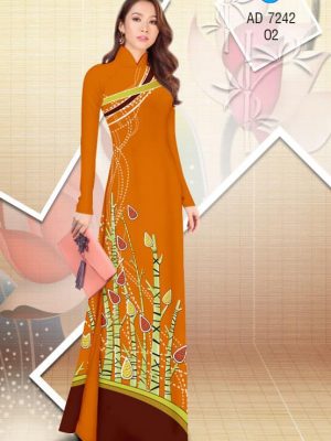 Vải áo dài thiết kế độc đáo kiểu mới AD 7242 34 1561638379 254 Vai ao dai thiet ke doc dao kieu moi AD
