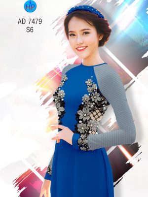 Vải áo dài Hoa in 3D kiểu mới AD 7479 32 1561639466 209 Vai ao dai Hoa in 3D kieu moi AD 7479