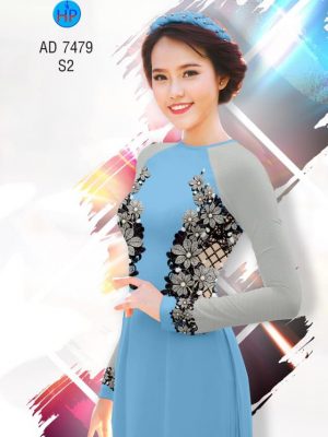 Vải áo dài Hoa in 3D kiểu mới AD 7479 29 1561639466 657 Vai ao dai Hoa in 3D kieu moi AD 7479