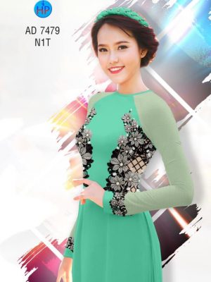 Vải áo dài Hoa in 3D kiểu mới AD 7479 26 1561639466 716 Vai ao dai Hoa in 3D kieu moi AD 7479