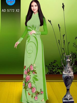 Vải áo dài Hoa và bướm kiểu mới AD 5772 22 1561639709 497 Vai ao dai Hoa va buom kieu moi AD 5772