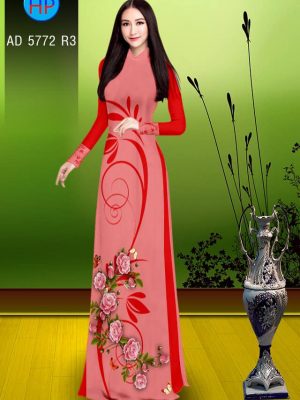 Vải áo dài Hoa và bướm kiểu mới AD 5772 23 1561639709 563 Vai ao dai Hoa va buom kieu moi AD 5772