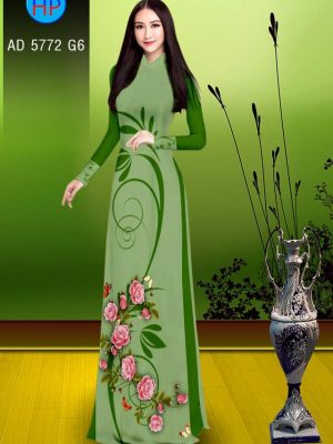 Vải áo dài Hoa và bướm kiểu mới AD 5772 28 1561639710 715 Vai ao dai Hoa va buom kieu moi AD 5772