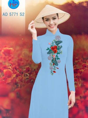 Vải áo dài Hoa in 3D thiết kế 2019 AD 5771 21 1561639834 497 Vai ao dai Hoa in 3D thiet ke 2019 AD