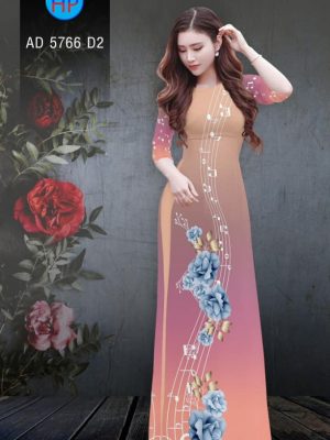 Vải áo dài hoa và nốt nhạc kiểu mới AD 5766 24 1561641523 200 Vai ao dai hoa va not nhac kieu moi AD
