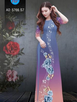 Vải áo dài hoa và nốt nhạc kiểu mới AD 5766 33 1561641523 286 Vai ao dai hoa va not nhac kieu moi AD